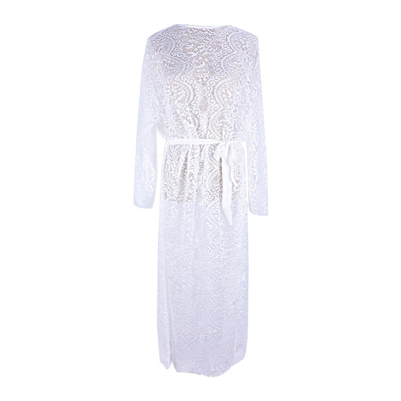 Lace Long cover-up