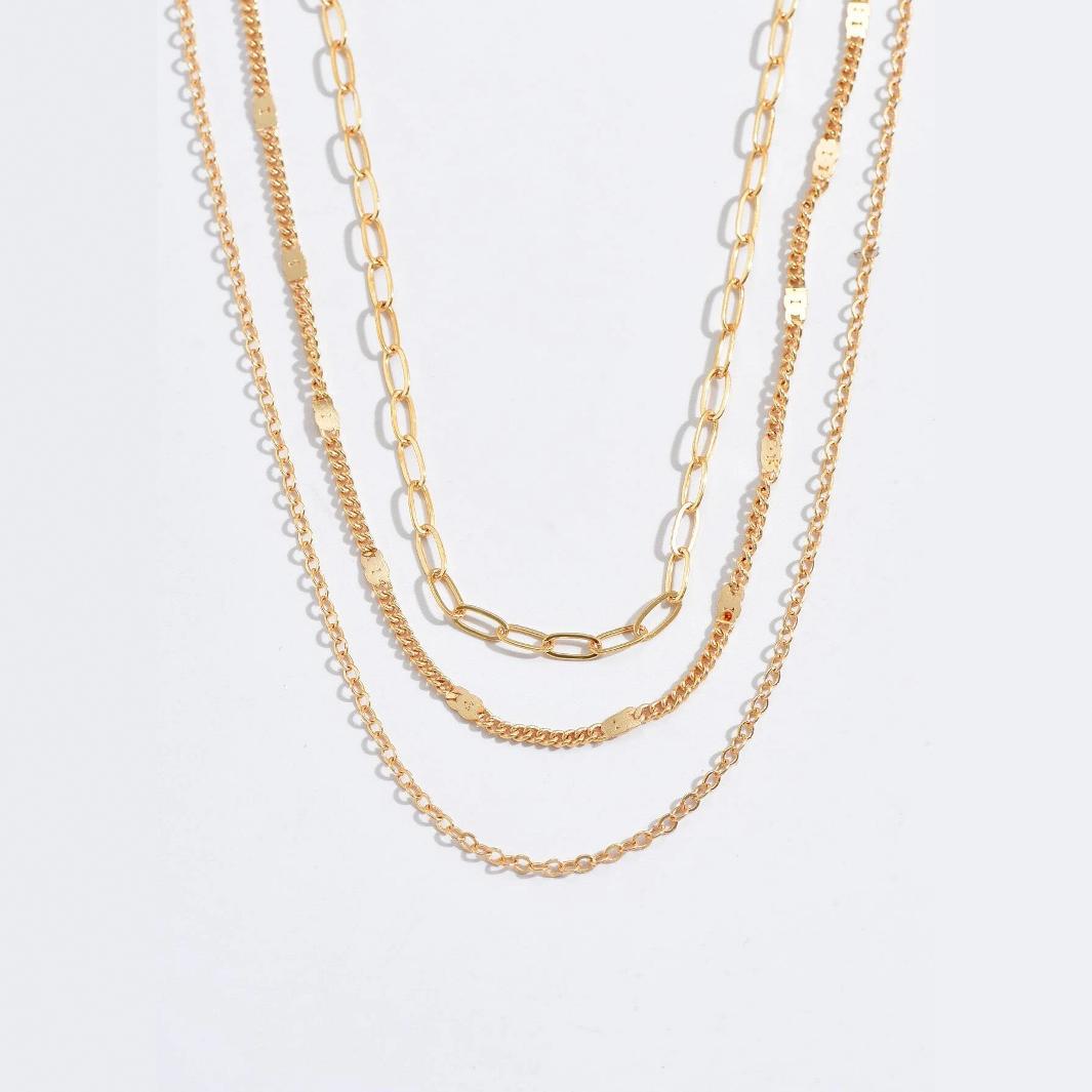 Multi-layer Stacked necklace